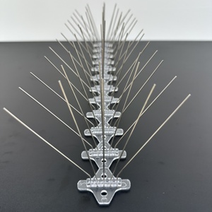 Eco-Friendly Solar Panel Bird <strong>Barrier</strong> <strong>Spikes</strong> Bird <strong>Spike</strong> Repellent Plastic Bird Protection <strong>Spikes</strong> - Product Image 2