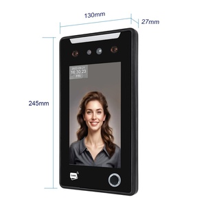 Système de contrôle d'accès biométrique tout-en-un avec reconnaissance faciale IA, empreinte digitale, horloge pointeuse, lecteur de cartes RFID, TCP/IP et Cloud - Product Image 2