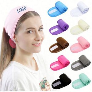 Custom Logo Durable Classic Facial <b>Makeup</b> <b>Headband</b> for Yoga Bath Spa Sports Unisex Polyurethane Hair Band USA Mairun - Product Image 1
