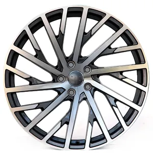 19 20 21 pollici su misura 5x112 cerchi 19 pollici 19*8.5 neri Multi raggio ruote per autovetture per Audi