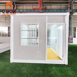 Cbox Construction rapide préfabriquée modulaire pliable Bureau ignifuge Maisons minuscules Entrepôt Garage Conteneur mobile Maison - Product Image 3