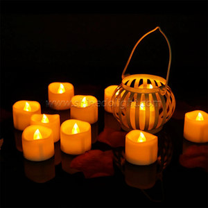 Bougies à <span class=keywords><strong>Led</strong></span> avec piles <span class=keywords><strong>pour</strong></span> mariage, noël, fête d'anniversaire, bougies sans flamme scintillantes, bougies chauffe-plat, <span class=keywords><strong>lampe</strong></span> de poche - Product Image 3