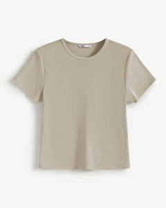 Meilleur prix T-shirt à manches courtes pour femmes T-shirts à séchage rapide ajustés Style régulier par routine Vietnam - Product Image 3