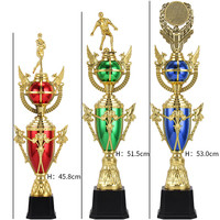 Meilleurs produits trophée en plastique coloré Sports Trophées en plastique avec base