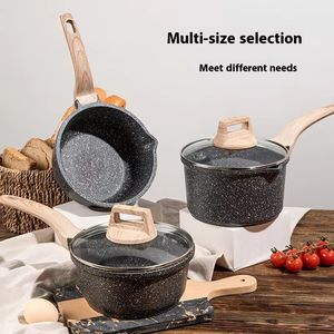 Juego de utensilios de cocina <span class=keywords><strong>Carote</strong></span> de mármol, olla de leche antiadherente, cocina de inducción, utensilios de cocina antiadherentes, cacerola, juego de utensilios de cocina fundidos a presión - Product Image 2