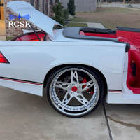 RCSR Jantes en alliage forgé de luxe personnalisées en 2 parties, jantes personnalisées de 24 pouces forgées 5x120 pour Chevy Impala, Chevy Silverado 1500