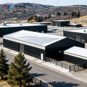 ศูนย์กระจายธุรกิจงานโครงสร้างเหล็ก ผู้รับเหมาโครงสร้างเหล็กคาร์บอน Q355b ทนทานต่อแผ่นดินไหว - Product Image 1