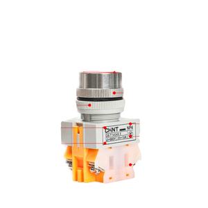 NP4-11BN Self-reset Flat Head <b>Push</b> <b>Button</b> <b>Switch</b> 24V220V Normally Open Normally Closed Red Green and Yellow - Product Image 6