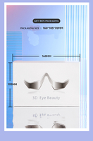 Appareil de beauté oculaire 3D portable, machine de lifting par micro-courant pour les cernes et les rides, masseur instrumentaire en forme de lunettes, US