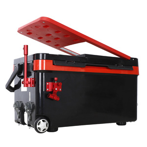 Neue multifunktion ale vierbeinige Lifting Angel geräte Fisch box Angel kübel Schwarz Outdoor Sport Fisch beutel <span class=keywords><strong>Meiho</strong></span> Box Lake 42L - Product Image 2