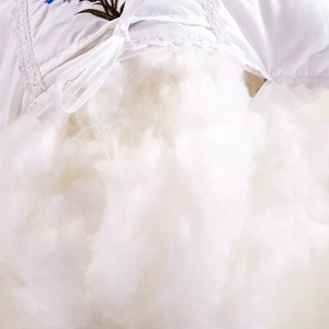 Coussin d'<span class=keywords><strong>oreiller</strong></span> en velours de plumes super doux pour hôtel et usage domestique, avec housse 100% coton et cœur d'<span class=keywords><strong>oreiller</strong></span> brodé - Product Image 2