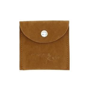 Pochette à cordon en velours élégante avec logo personnalisé, vente en gros, directement de l'usine, emballage cadeau en vrac - Product Image 4