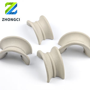 Anneaux de remplissage en céramique de haute qualité pour colonnes industrielles Zhongci Factory, anneaux de remplissage en céramique Intalox de 19 mm, 25 mm, 38 mm, 50 mm - Product Image 1