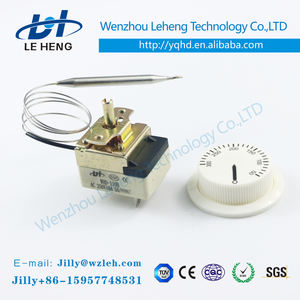 नॉब हीटिंग स्टेनलेस स्टील केशिका थर्मोस्टैट के साथ 2025 नया - Product Image 3