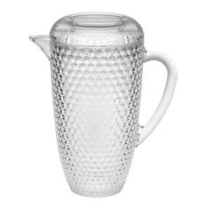 Jarra de Agua de Plástico Db Diamond Cut de 2.5 Cuartos con Tapa, Accesorio para Bebidas - Product Image 1