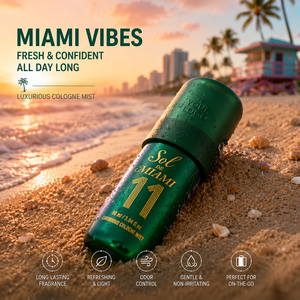 Latest Model Perfume <b>Spray</b> All Day Fresh Odor Control Long Lasting Fragrance Refresh On The Go NO.11 Sol de Miami Cologne Mist - Product Image 2