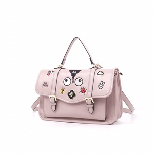 2025 nouveau récent chaud rétro dames sac à main avec de grands yeux motif exquis pratique portable sac à bandoulière 2715 # - Product Image 6