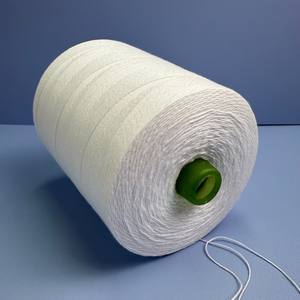 Benang katun dapat disegel panas, benang katun kelas makanan menghubungkan kantung teh dan label - Product Image 3