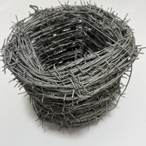 Filo Spinato Zincato a Doppio Filo, Durevole e Facile da Installare per Recinzioni di Sicurezza in Cantieri, Magazzini, Fattorie e Aree Residenziali - Product Image 2