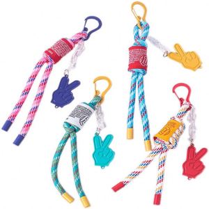 Correa de poliéster tejida a mano DIY de moda para llavero, colgante de teléfono, dije de muñeca, accesorio de ropa para mochila - Product Image 4