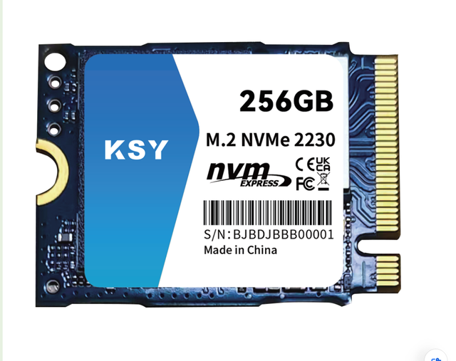 PCIe4.0 2230 NVMe M.2 SSD 256GB