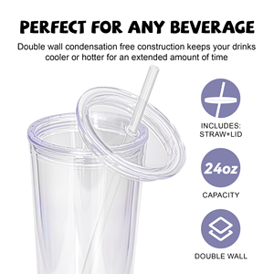 Vaso de 24 oz con Globo de Nieve, Vasos con Globo de Nieve de 24 oz, Vaso con Globo de Nieve Transparente Preperforado con Purpurina, con Tapas y Pajitas - Product Image 3