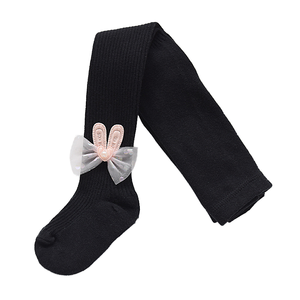 Collants pour bébé en tricot personnalisé respirant, leggings pour filles, pour le printemps, l'automne, port quotidien décontracté pour les enfants - Product Image 1