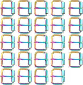 Multi Purpose <b>Roller</b> Metal Adjustable Belt Pin Buckle <b>Bag</b> Strap Slide Tri Glide Webbing Hardware DIY - Product Image 1