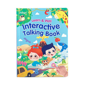 Vente chaude 0-8 ans bébé et enfant en bas âge électroplaqué son anglais mot apprentissage livre d'éducation précoce pour les nourrissons - Product Image 5