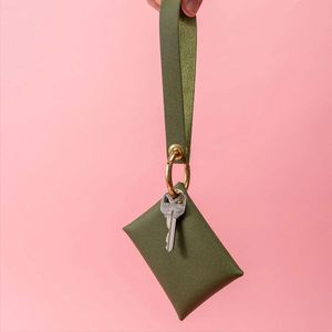 Monedero de Piel Sintética con Correa para la Muñeca, Elegante Bolsa Pequeña para Tarjetas, Monedas, Lápiz Labial y Auriculares - Product Image 4