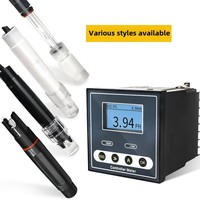 PH-mètre en ligne Détection ORP Contrôleur de compteur d'acidité Capteur de sonde d'électrode RS485 ODM OEM pour usage industriel