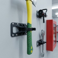 Support de montage en plastique pour équipement incendie, support pour équipement de camion de pompiers, support pour SCBA et extincteur