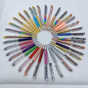 <span class=keywords><strong>Pietre</strong></span> <span class=keywords><strong>preziose</strong></span> di carv rosa oro argento metallo fatto a mano chips di cristallo artigianato multi colore di cristallo penna a sfera per il regalo - Product Image 6