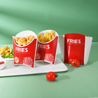 Papier d'emballage personnalisé pour fast-food Boîte à hamburger à emporter avec ailes Boîte d'emballage pour poulet frit et frites