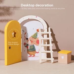 Juguetes de madera nórdicos de elfos para decoración transfronteriza, juguetes educativos de madera, adornos, juguetes para niños - Product Image 2