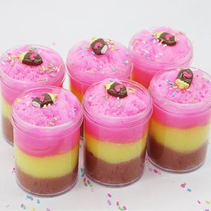 Pâte à modeler DIY écologique 2019, très populaire, en argile plastique, effet soie, slime coloré changeant de couleur, matière douce unisexe - Product Image 4