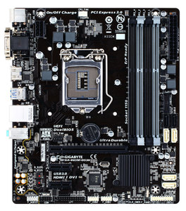 Original B85M-DS3H <b>Motherboard</b> for 4th Gen I5 I3 <b>CPU</b> Desktop M-ATX B85 4 DDR3 Slots 32GB LGA1150 USB3.0 Gigabyte B85 Gaming Moth - Product Image 1