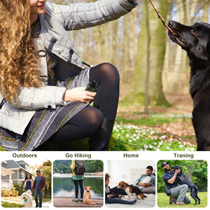 2025 Tragbarer Ultraschall-Hundetrainer aus Kunststoff, Modell U10, IPX7 Wasserdicht, Umweltfreundliches Design, CE-Zertifiziert zur Bellenkontrolle für Haustiere - Product Image 3