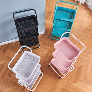 Vente en gros, chariot maquillage pour salon de beauté, chariot pour onglerie, spa, chariot de rangement de cuisine, chariot utilitaire avec roues verrouillables - Product Image 6