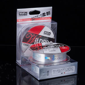 Línea de Pesca de Nylon WildPro 100M de Alta Resistencia Transparente para Pesca en Roca en el Océano, Línea Principal para Cañas de Lanzamiento de Señuelos - Product Image 5