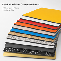 Panneau composite en aluminium ACP ACM 4 mm Alucobond 1220x2240 PVDF PE écologique pour façade de bâtiment
