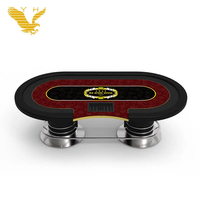 Table de cartes à jouer YH 104 pouces Table de poker Texas Hold'em