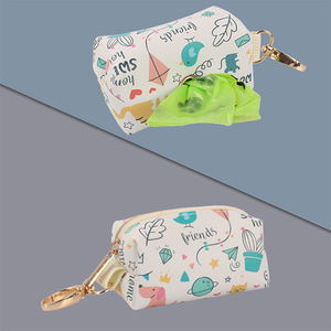 Distributeur de sacs à déjections pour animaux de compagnie, adorable, pratique, grand espace, imperméable, réutilisable, portable - Product Image 6