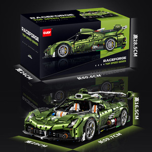 10628 Nuevo Modelo de Coche Deportivo, Bloques de Construcción, Componentes Tecnológicos, Ensamblaje de Alta Dificultad, Bloques de Construcción de Partículas Pequeñas, Juguete - Product Image 6