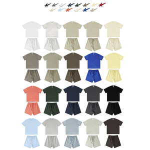 T-shirt en coton 100% de haute qualité, 305 g/m², lourd, décontracté, ample, à épaules tombantes, avec logo personnalisé, pour homme - Product Image 3