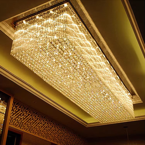 Large High-End Luxury Crystal <strong>LED</strong> <strong>Dimmable</strong> <strong>Ceiling</strong> <strong>Light</strong> 5-Year Warranty for Hotel Lobby Banquet Hall Commercial Chandelier - Product Image 6