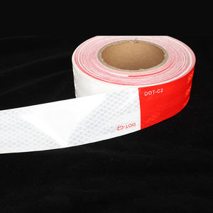 Autocollants autocollants à points de voiture taille personnalisée, ruban réfléchissant en <span class=keywords><strong>feutre</strong></span> pour camion pour la sécurité routière - Product Image 6