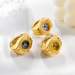 Nuovo rivetto Peach Heart Retro anello ottagonale orologio <span class=keywords><strong>uomo</strong></span> e donna festa gioielli all'ingrosso - Product Image 2