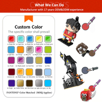 Personnaliser des ensembles de blocs de construction de Noël, figurines de Noël personnalisées, blocs compatibles DIY, fabrication OEM/ODM, conception et production