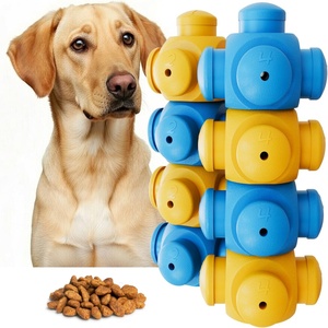 Jouets interactifs pour chiens à assembler soi-même, durables, pour la dentition et la stimulation, avec distributeur de friandises, pour lutter contre l'ennui - Product Image 1